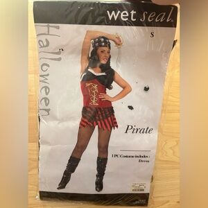 Wet Seal Halloween Pirate Costume Dress - Size S